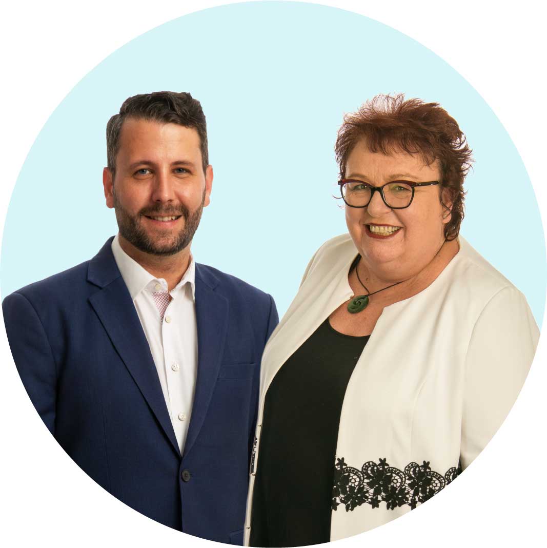 Photo of Campbell Barry and Jo Miller